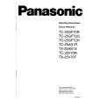 PANASONIC TC25V70R Owners Manual