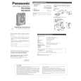 PANASONIC RQSW30 Owners Manual