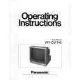 PANASONIC WVCM146 Owners Manual