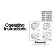 PANASONIC AWE350 Owners Manual