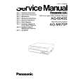 PANASONIC AGM670P Service Manual