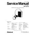 PANASONIC RXS70 Service Manual