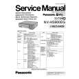 PANASONIC NVHS900EG Service Manual