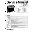 PANASONIC SX-GA1 Service Manual