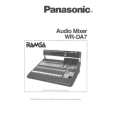 PANASONIC WRDA7 Owners Manual