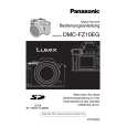 PANASONIC DMCFZ10EG Owners Manual