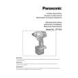 PANASONIC EY7202 Owners Manual