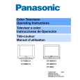 PANASONIC CT3653 Owners Manual
