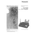 PANASONIC KXF390 Owners Manual