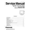 PANASONIC TXD1733SERIES Service Manual