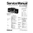 PANASONIC RXCW200F Service Manual
