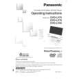 PANASONIC DVDLV70 Owners Manual