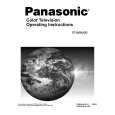 PANASONIC CT20SX12D Owners Manual