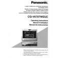 PANASONIC CQVA707WEUC Owners Manual