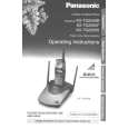 PANASONIC KXTG2550B Owners Manual