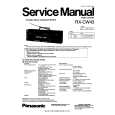 PANASONIC RXCW43 Service Manual