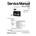 PANASONIC RQJA100S Service Manual
