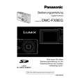 PANASONIC DMCFX8EG Owners Manual