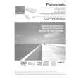 PANASONIC CQVAD9200U Owners Manual