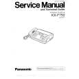 PANASONIC KXF750 Service Manual