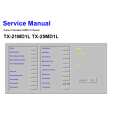 PANASONIC TX21MD1L Service Manual