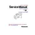 PANASONIC AG-DVX100E Service Manual