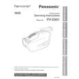 PANASONIC PVD301 Owners Manual