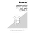 PANASONIC WVCS954E Owners Manual