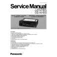 PANASONIC CQV11EG Service Manual