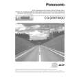 PANASONIC CQSRX7000U Owners Manual