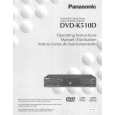 PANASONIC DVDK510D Owners Manual