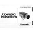 PANASONIC WVBP550 Owners Manual