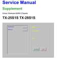 PANASONIC TX25S1S Service Manual