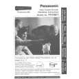 PANASONIC PVV4611 Owners Manual