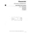 PANASONIC PTL511U Owners Manual