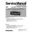 PANASONIC CQDP700LEE Service Manual