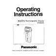 PANASONIC ES8003 Owners Manual