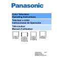 PANASONIC CT32E14 Owners Manual