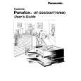 PANASONIC UF560 Owners Manual