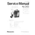 PANASONIC RQJA63 Service Manual