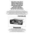 PANASONIC CQR35LEE Owners Manual