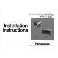 PANASONIC WV46KT Owners Manual