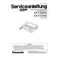 PANASONIC KXF2780G Service Manual