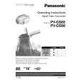 PANASONIC PVGS80 Owners Manual