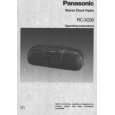 PANASONIC RCX230 Owners Manual