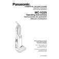 PANASONIC MCV225 Owners Manual