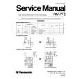 PANASONIC RM710 Service Manual