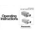 PANASONIC WVBP120 Owners Manual