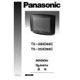PANASONIC TX25XD60C Owners Manual