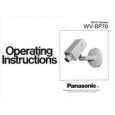 PANASONIC WVBP70 Owners Manual